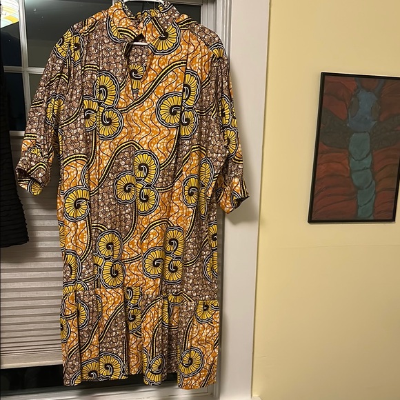 Vibrant Patterned Dress - Picture 1 of 2
